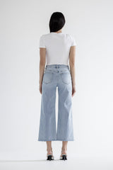 High Rise Wide Leg W Embellishment