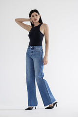 High Rise Wide Leg