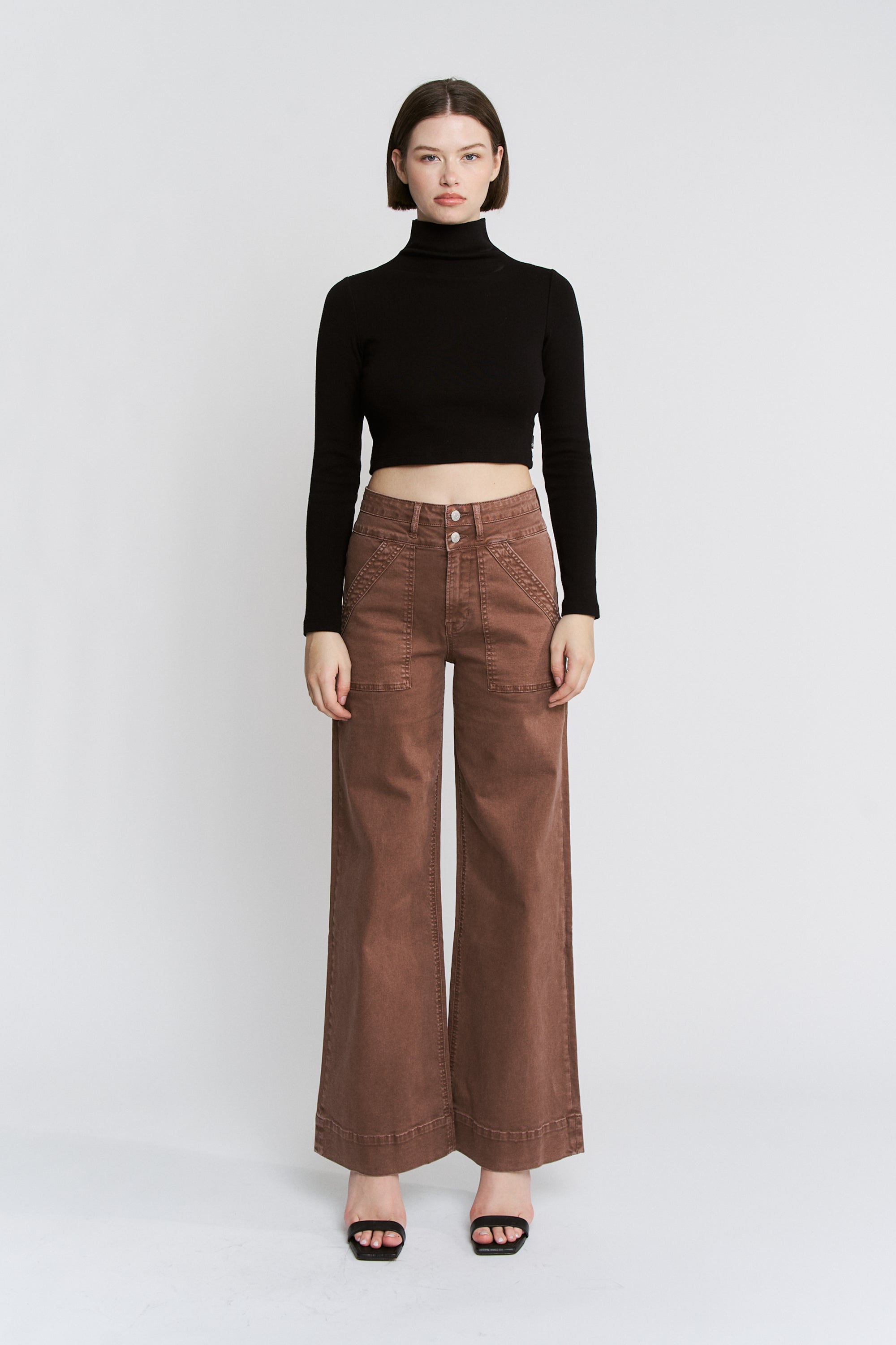 Super High Double Wb Wide Leg