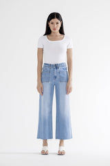 Super High Rise Crop Wide Leg