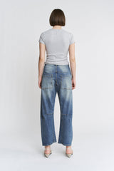 Super High Barrel-leg Jeans