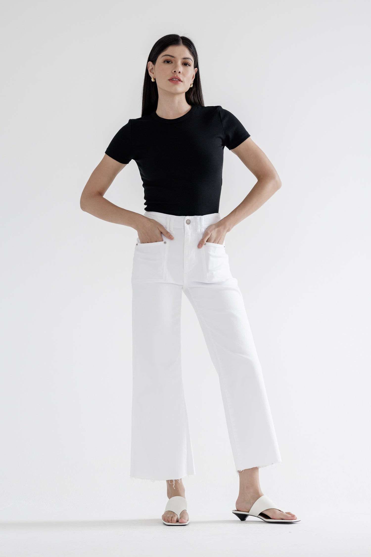 Mica Denim Super High Rise Wide Leg Secondary image