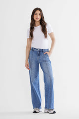 High Rise Wide Leg
