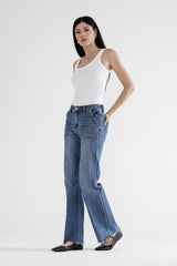 High Rise Wide Leg