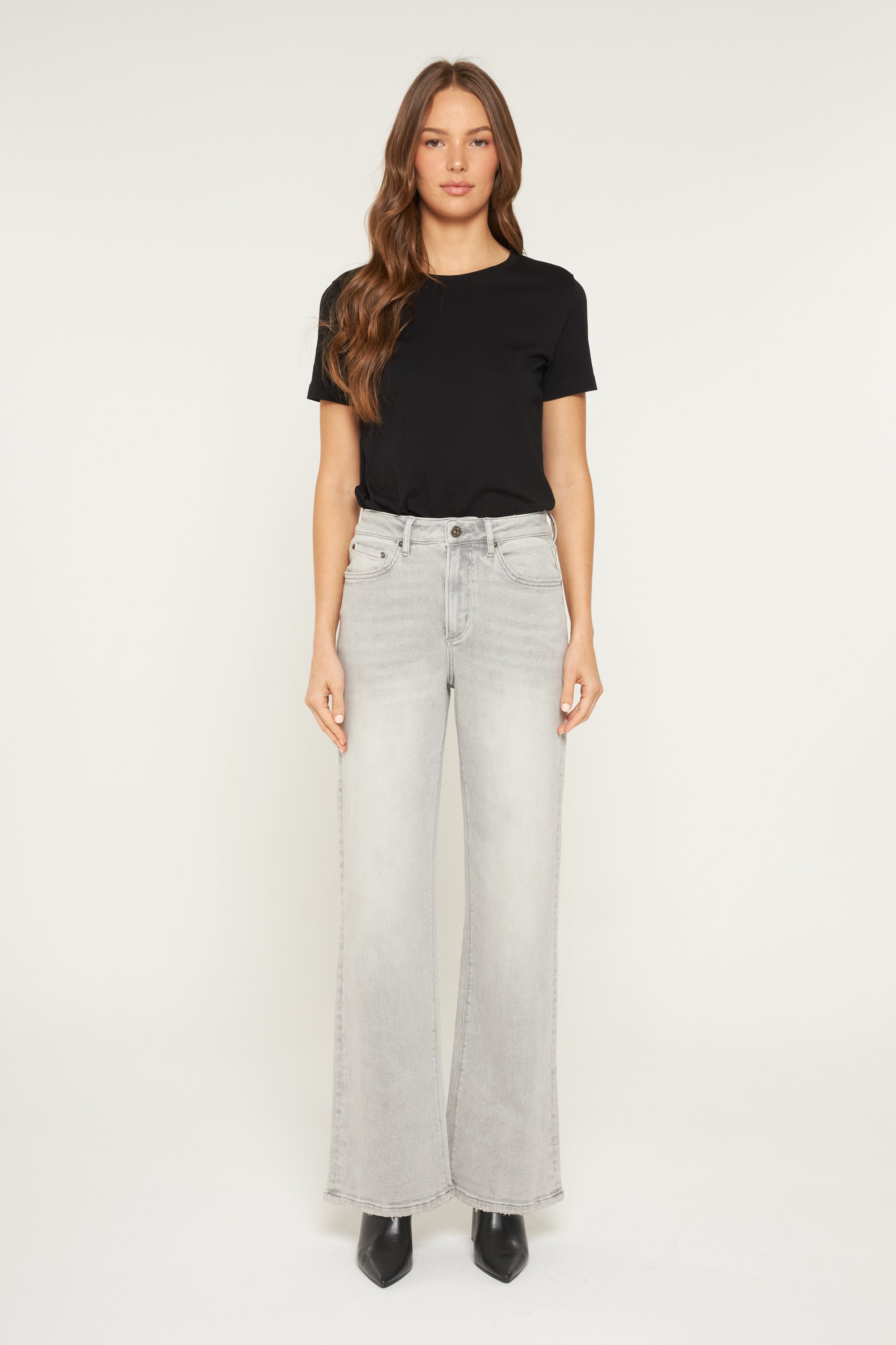 Mica Denim Super High Rise Wide Leg Secondary image