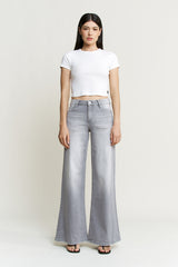 Mid Rise Vintage Wide Leg