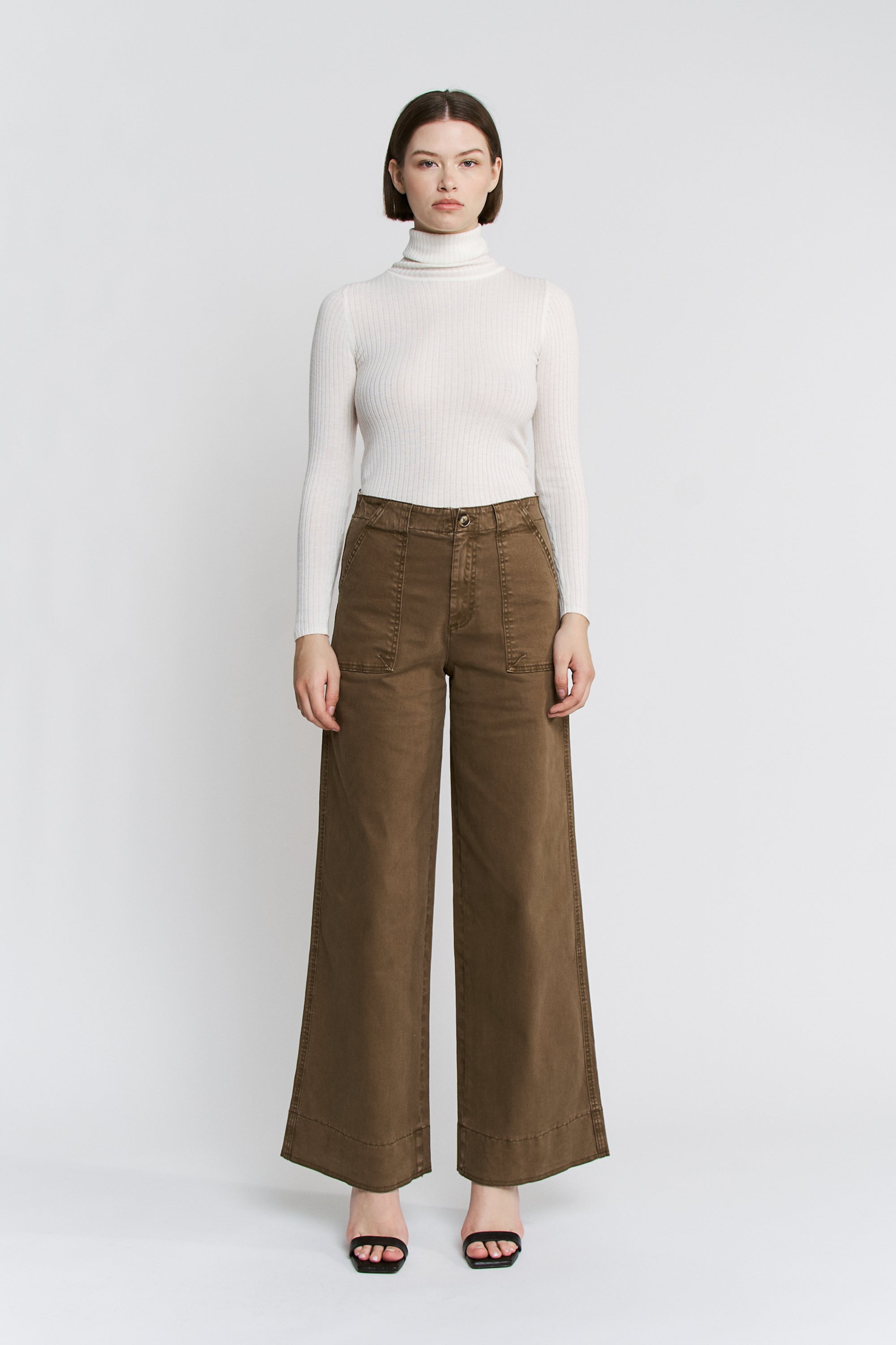 Mica Denim Super High Rise Chino Pant Secondary image