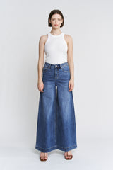 Super High Wide Leg Slouchy Wash