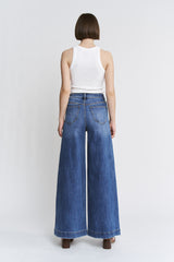 Super High Wide Leg Slouchy Wash