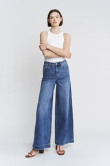 Super High Wide Leg Slouchy Wash