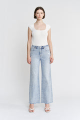 High Rise Wide Leg Embellishment