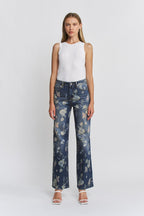 FLORAL BLUE REG 2