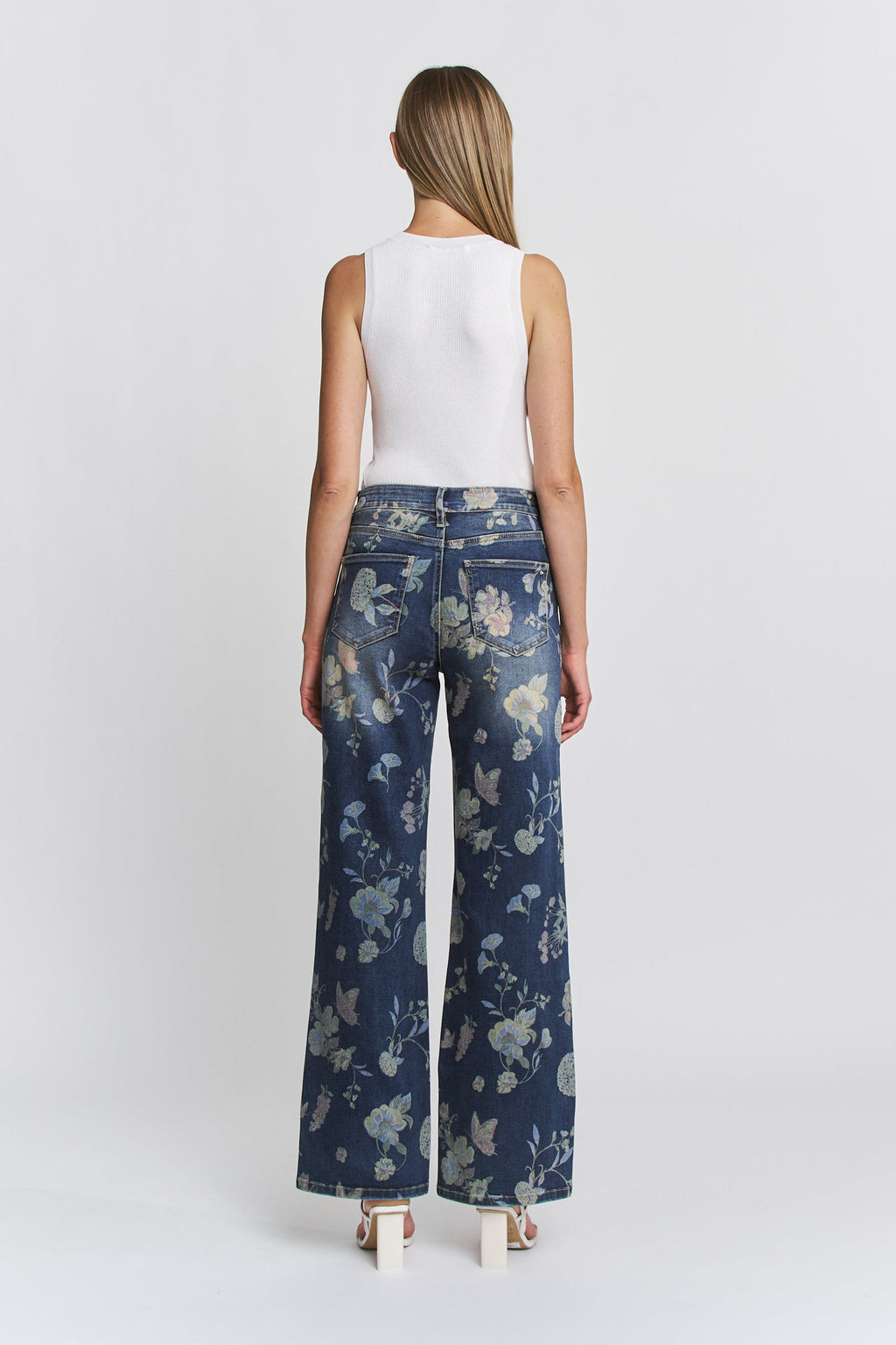 FLORAL BLUE REG 5