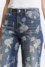FLORAL BLUE REG 6