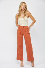 High Rise Wide Leg
