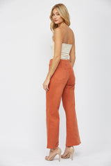 High Rise Wide Leg