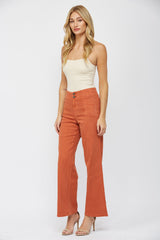 High Rise Wide Leg