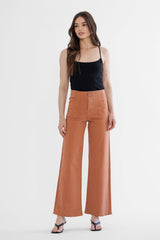 High Rise Wide Leg