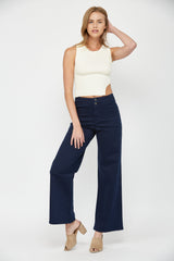 High Rise Wide Leg