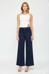 High Rise Wide Leg