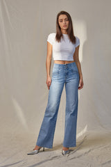 High Rise Wide Leg
