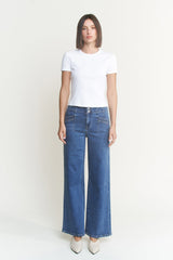 High Rise Wide Leg