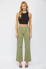 High Rise Wide Leg