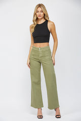 High Rise Wide Leg