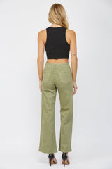 High Rise Wide Leg