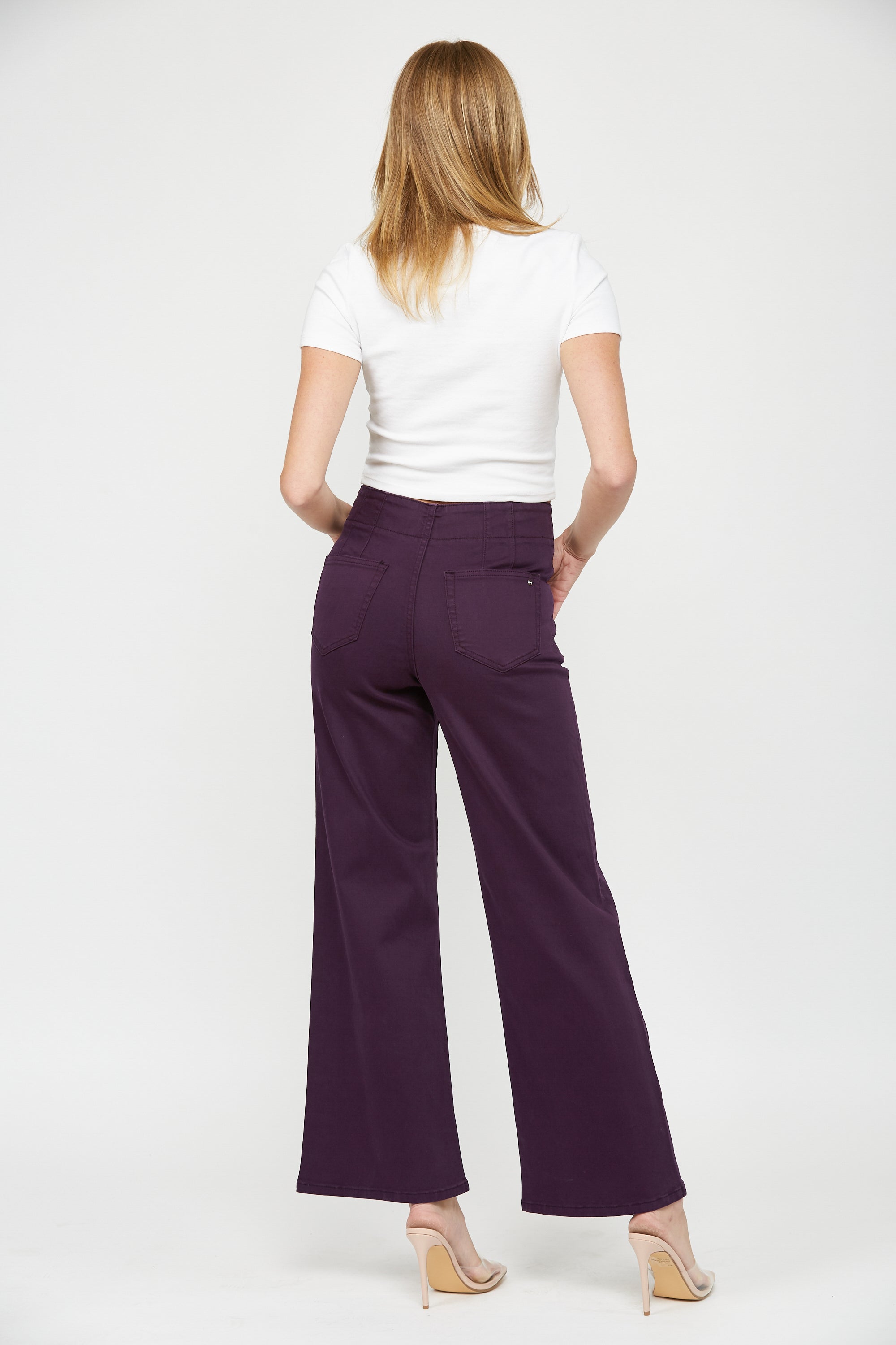 High Rise Wide Leg