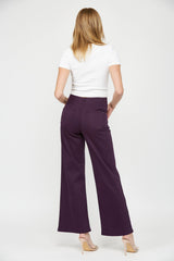 High Rise Wide Leg