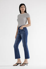 High Rise Cropped Bootcut Leg - Tummy Tuck