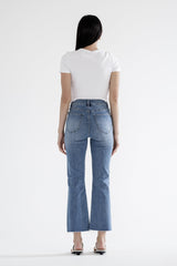 SUPER HIGH RISE BOOTCUT CROP - TUMMY TUCK