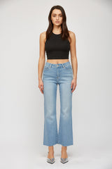 High Rise Cropped Flare - Tummy Tuck