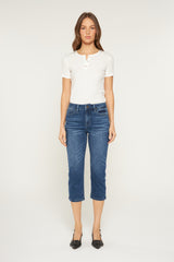 HIGH RISE SKINNY CAPRI  - TUMMY TUCK