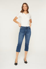 HIGH RISE SKINNY CAPRI  - TUMMY TUCK