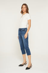 HIGH RISE SKINNY CAPRI  - TUMMY TUCK