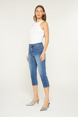 HIGH RISE EASY SKINNY CAPRI  - TUMMY TUCK