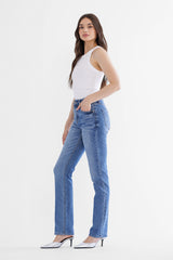 High Rise Slim Straight Leg - Tummy Tuck