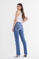 High Rise Slim Straight Leg - Tummy Tuck