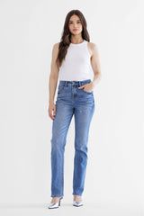 High Rise Slim Straight Leg - Tummy Tuck