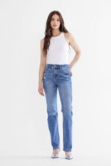 High Rise Slim Straight Leg - Tummy Tuck