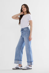 Super High Wide Leg - Tummy Tuck