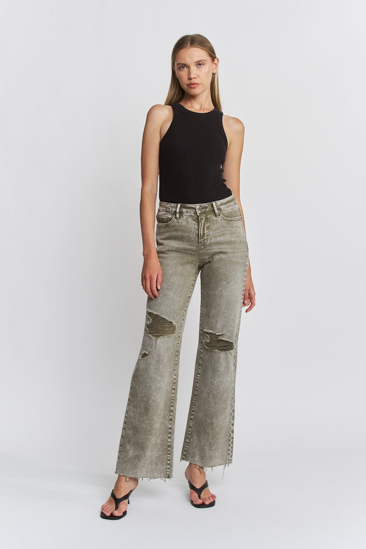 High Rise Wide Leg - Tummy Tuck