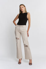 High Rise Wide Leg - Tummy Tuck