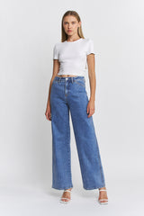 High Rise Wide Leg Tummy Tuck